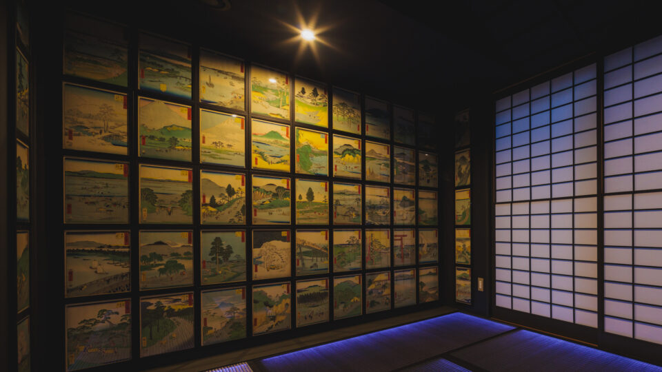 浮世絵茶室